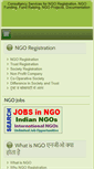 Mobile Screenshot of ngosindia.net